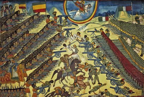 A Batalha de Adwa; Um Triunfo Épico contra a Imperialidade Italiana e um Marco Inesquecível na História Africana